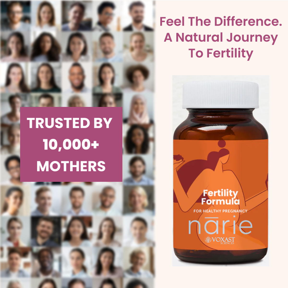 Ayurvedic Voxast Narie Fertility Formula Tablets to Conceive Naturally