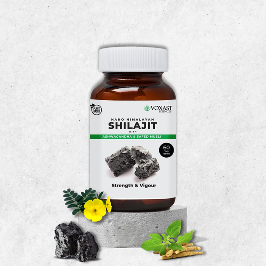 Himalayan Shilajit With Ashwagandha & Safed Musli