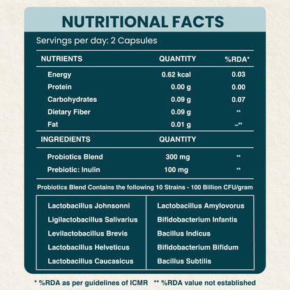 Gut Army Prebiotic & Probiotic Capsules